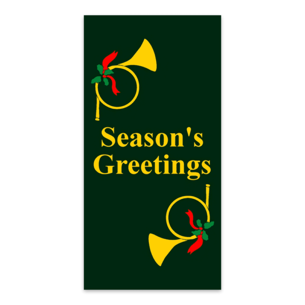 Double French Horn Greetings
