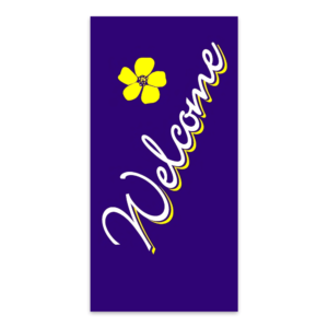 Welcome Purple