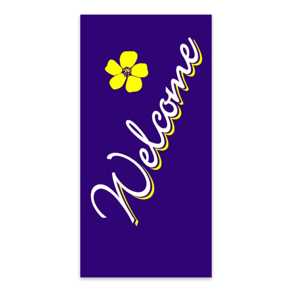 Welcome Purple