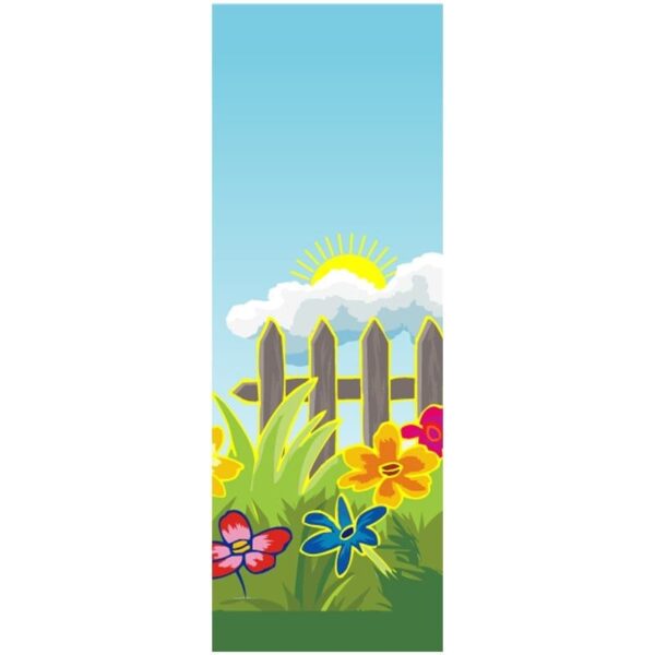Picket Fence Spring flowers