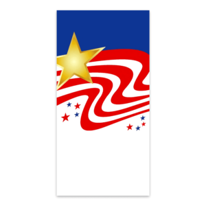Patriotic Waving Stripes