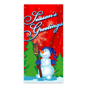 Sweeping Snowman