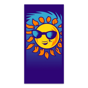 Sun with Glasses