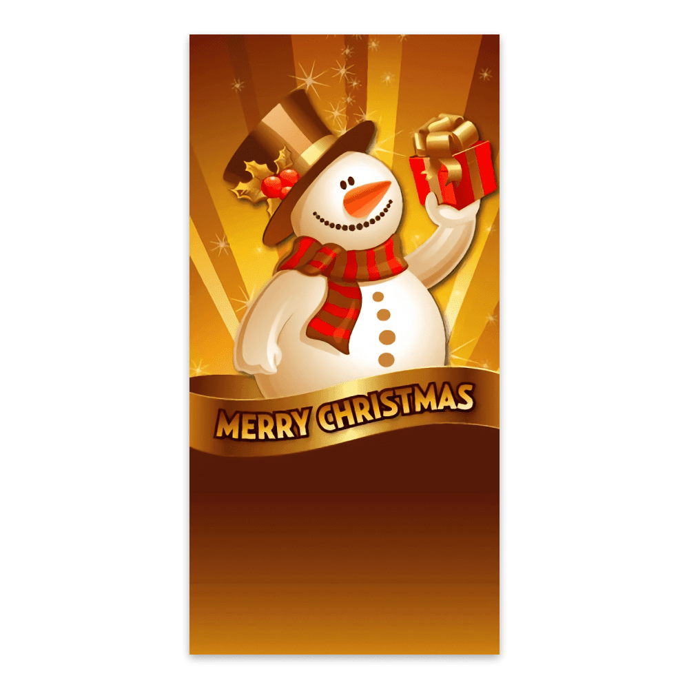 Christmas Snowman/Gift