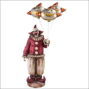 Scary Clown w/ Balloons