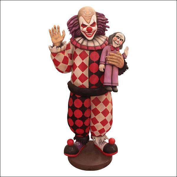 Jester Clown w/ Doll