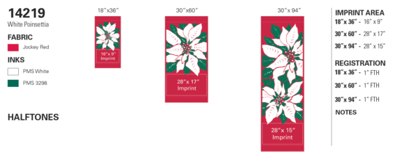White Poinsettia - Image 2