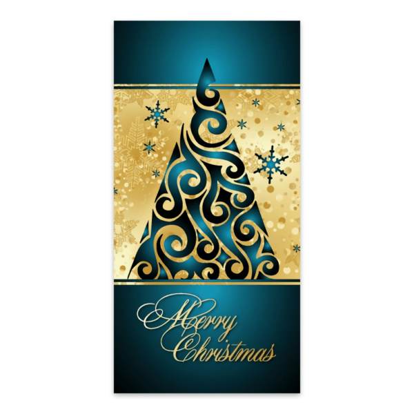 Blue/Gold Christmas