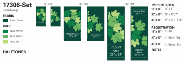 Green Foliage Set - Image 2