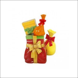 3' Christmas Present Gift Stack