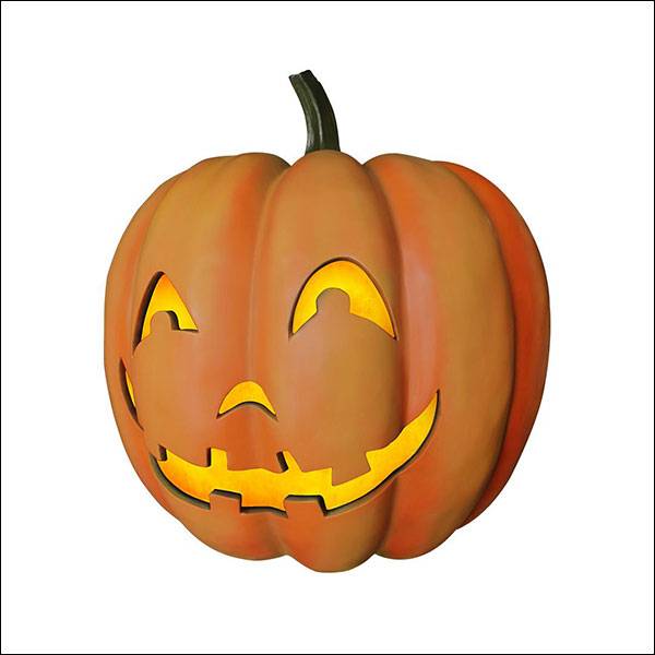 Pumpkin 38" L x 38" W x 36" H w/ Light