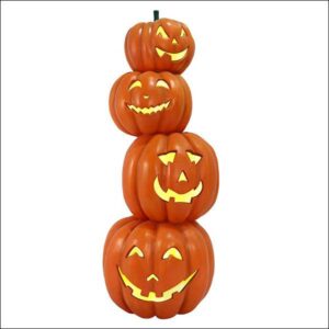 Pumpkin Tower 4 with Light