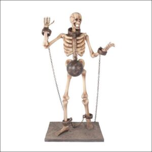 Skeleton 90" L x 30" W x 150" H "CHAIN"