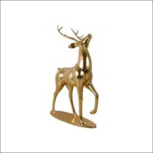 7' Majestic Stag - Gold