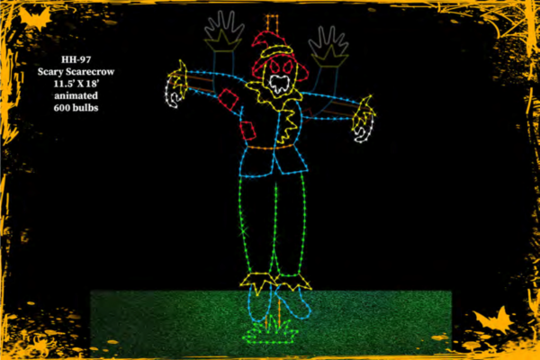 Scary Scarecrow (animated)