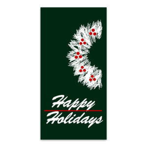 Right White Wreath