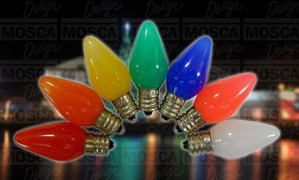 C7 LED Frosted Lamps