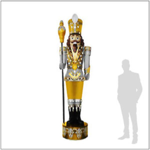 Classic Gold Nutcracker - 10' ft.