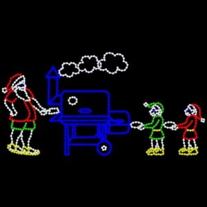 Santa Smoker - (animated)