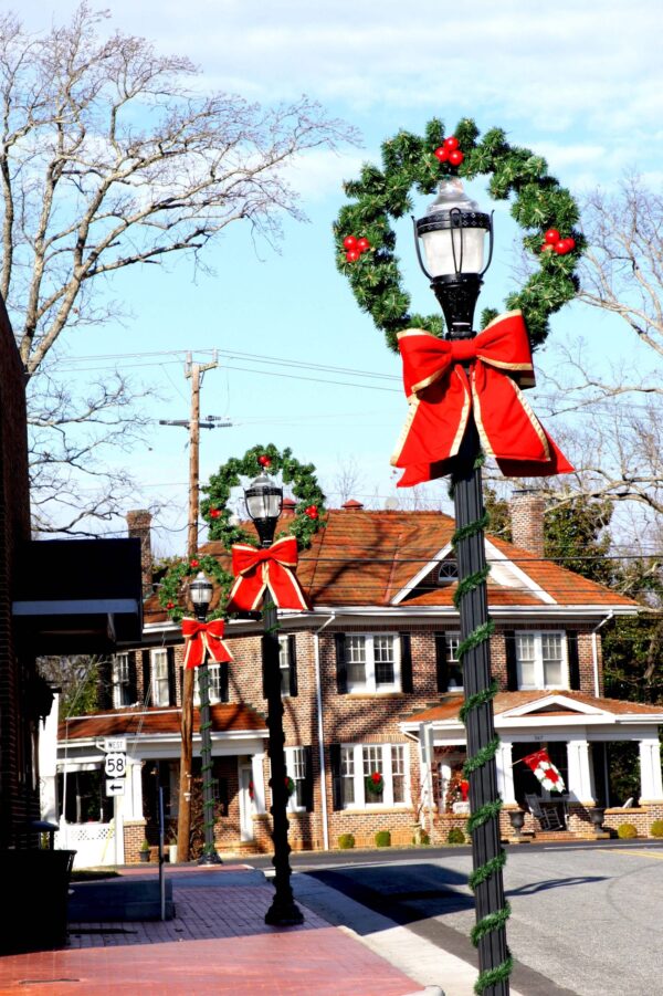 Over Globe Wreaths