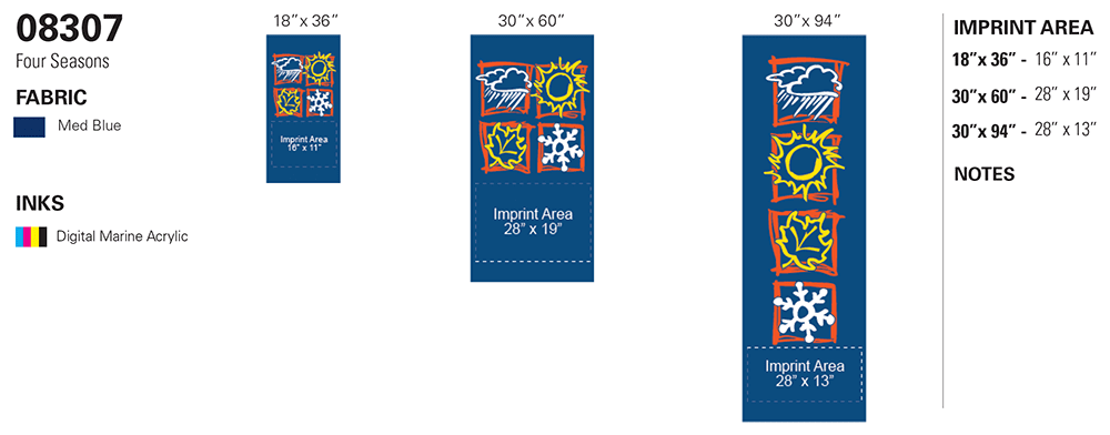 Four Seasons - (blue material) - Image 2