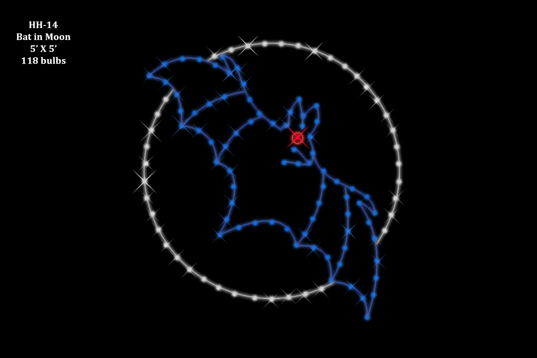 BAT IN MOON