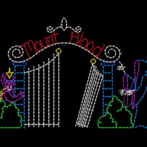 GATE TO HAUNTED MOUNT BLOOD
