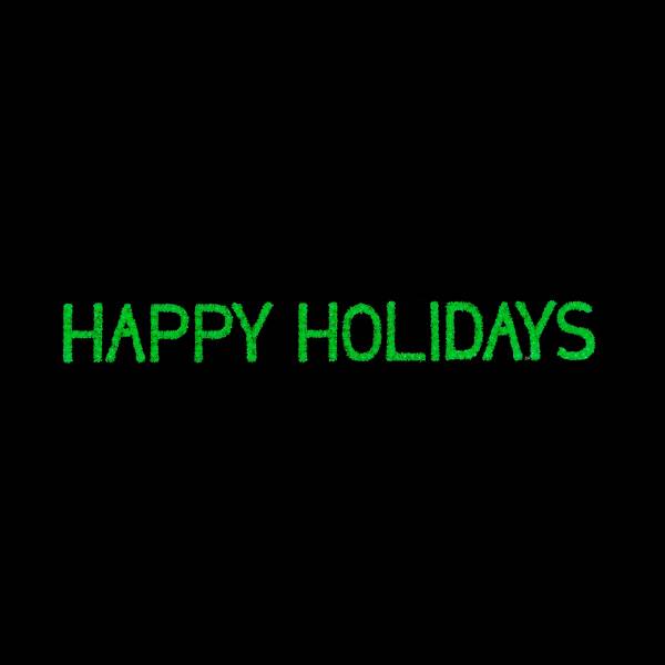 Happy Holidays Skyline