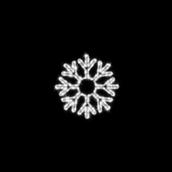 Ice - Euro Decor Snowflake