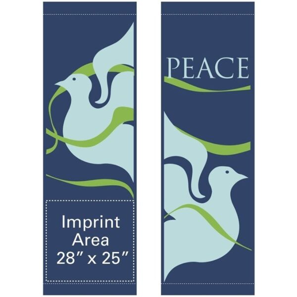 Doves of Peace (BLUE FABRIC) - Set