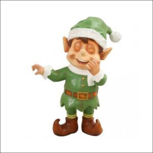3' Laughing Elf - Green