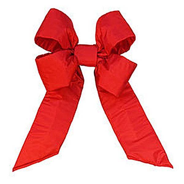 Nylon - Old Glory Red - 4 Loop Bow