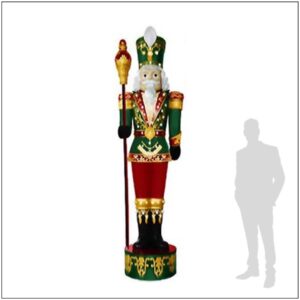 Classic Green Nutcracker - 10' ft.