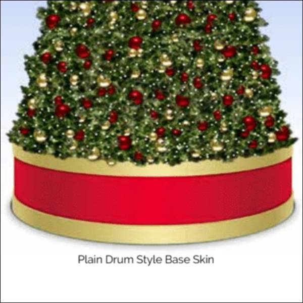 Tree Drum Base - Plain Base