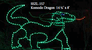 Komodo Dragon (animated)