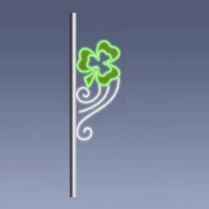 Open Shamrock Pole Mount