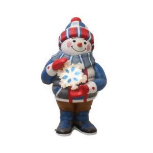 Snowman With Snowflake
