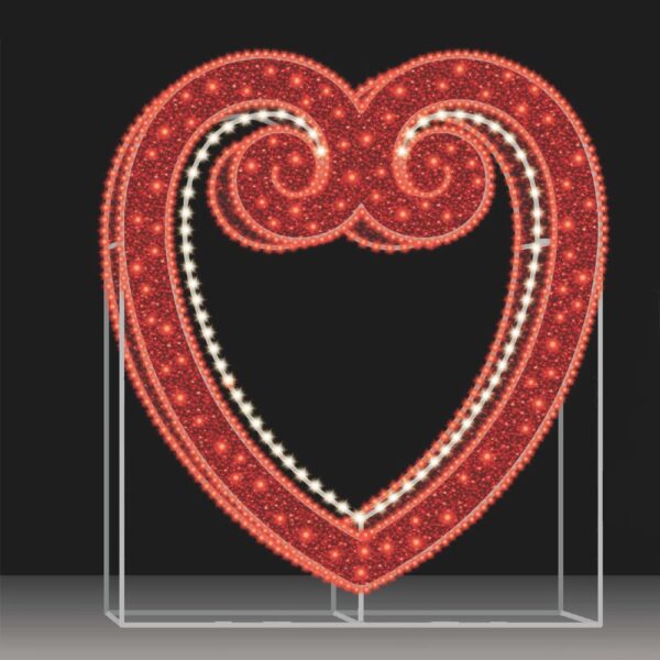 3D Heart Photo Op