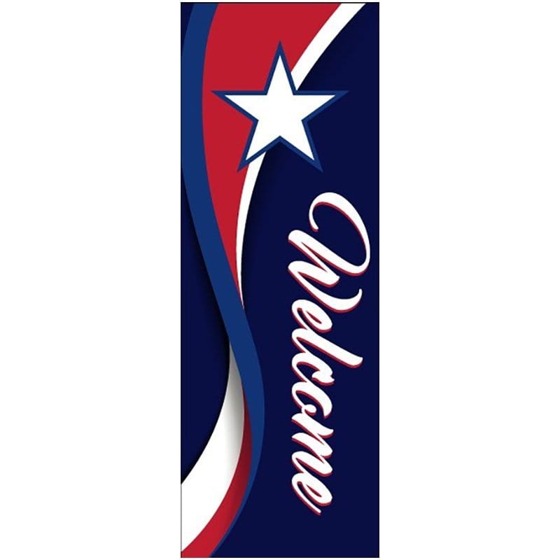 Patriotic Single Star Welcome