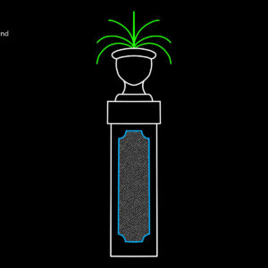URN AND STAND