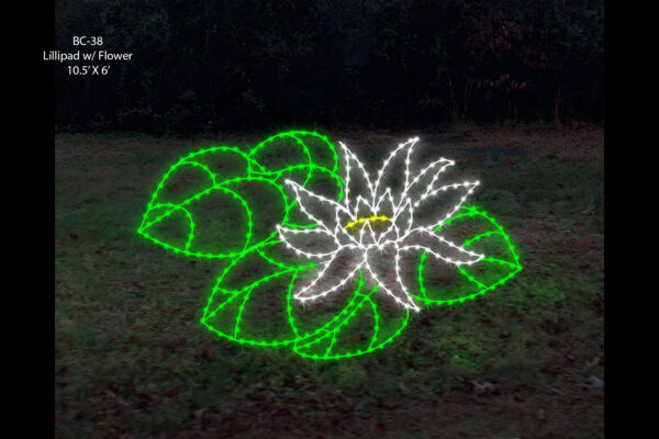 LILLIPAD W/ FLOWER