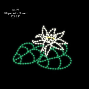 LILLIPAD W/ FLOWER