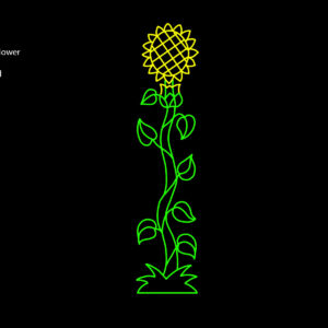 GROWING SUNFLOWER (animated)