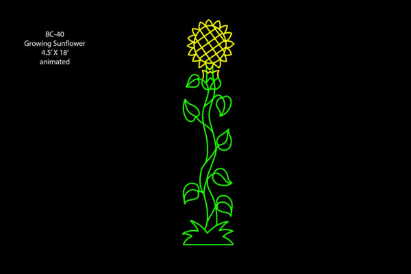 GROWING SUNFLOWER (animated)
