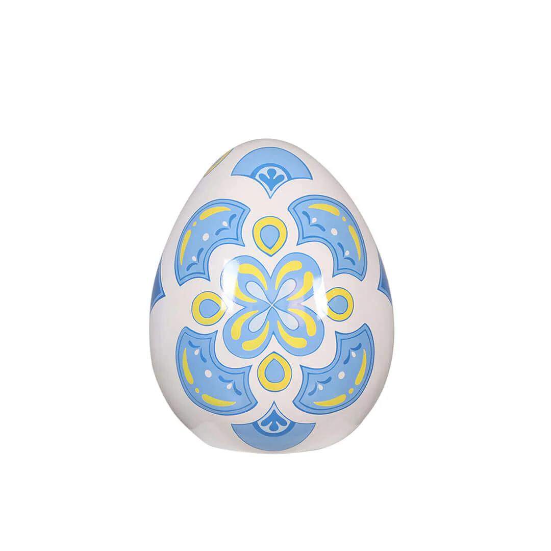 Easter Egg 60cm (Flat Bottom) - Blue