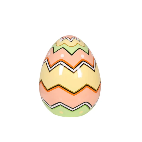 Easter Egg 60cm (Flat Bottom) - Zig Zag