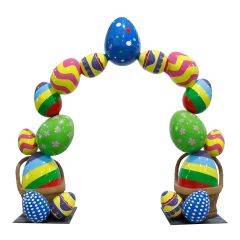 Easter Egg Arch (Decorated Eggs)