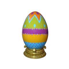 EASTER EGG W/ BASE 140CM - Orange Top