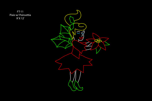 PIXIE W/ POINSETTIA