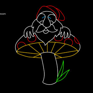 TROLL ON MUSHROOM